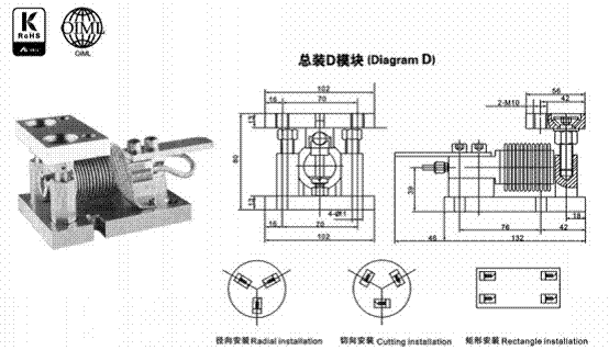 HSX-ASS-40kg,HSX-ASS-50kg稱重傳感器,HSX-ASS-75kg傳感器,美國Amcells